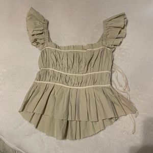 FREE PEOPLE Claude Corset Top